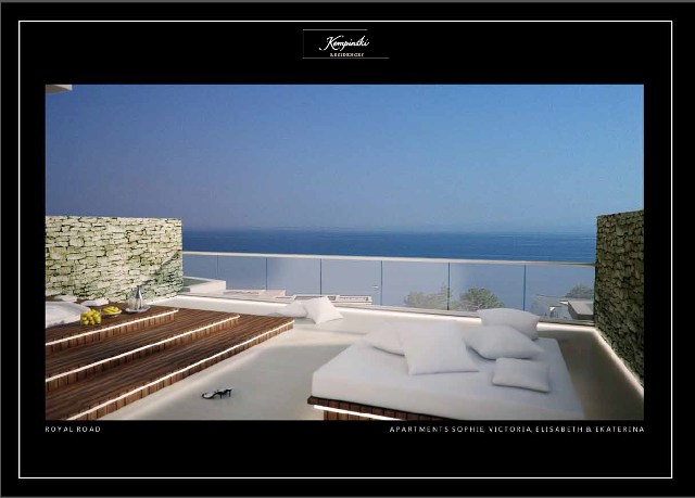 Umag, novi stambeni kompleks (prvi red uz more), Istra, 77m²