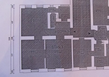 Dalmatinska, Centar, 88m²